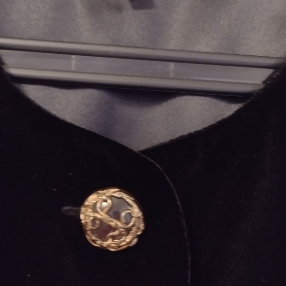 Vintage Canadian designer Wayne Clark Velvet Suit size 4 - Picture 10 of 10